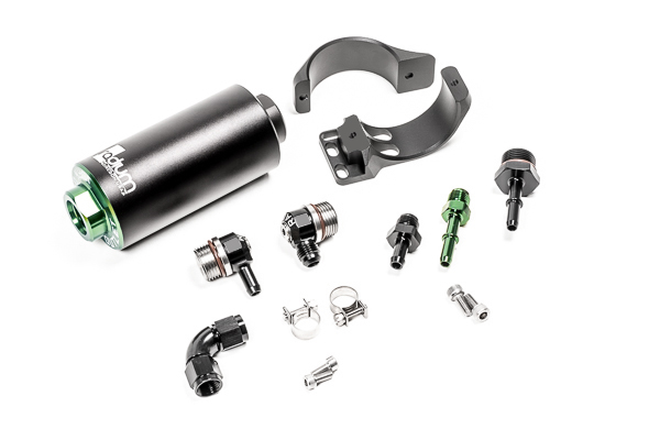 Radium Engineering — Radium Engineering 89-05 Mazda MX-5 Fuel Filter Kit 10 Micron Stainless Filter - view 3
